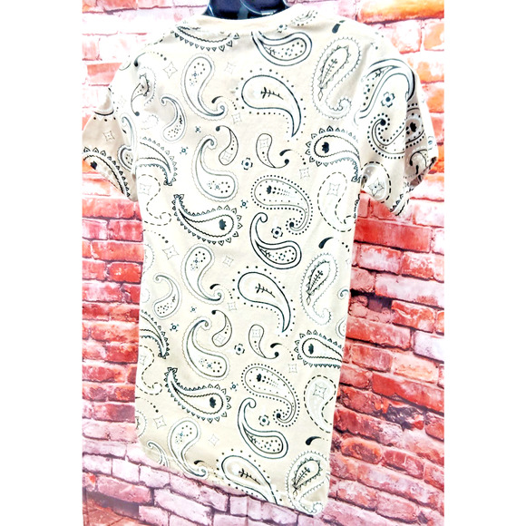 OG Hustle Legendary King Teddy Bear Graphic T Shirt Bandana Styled Light Brown - Picture 5 of 8